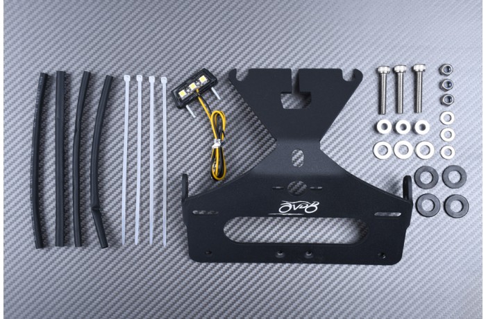 Porta-matrícula especifico AVDB APRILIA RSV4 / TUONO V4 / RS4 50 125 / Caponord Porta-matrícula especifico AVDB APRILIA RSV4 / TUONO V4 / RS4 50 125 / Caponord