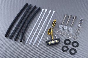 Porta-matrícula especifico AVDB APRILIA RSV4 / TUONO V4 / RS4 50 125 / Caponord Porta-matrícula especifico AVDB APRILIA RSV4 / TUONO V4 / RS4 50 125 / Caponord
