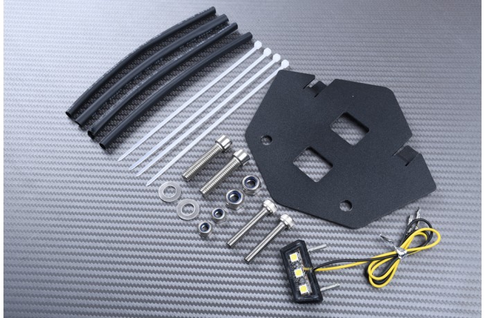 Porta-matrícula especifico AVDB BMW S1000R / S1000RR / M1000RR 2019 - 2024 Porta-matrícula especifico AVDB BMW S1000R / S1000RR / M1000RR 2019 - 2024