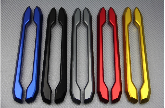 Anodized aluminum rear passenger hand grip YAMAHA MT09 / FZ09 2013 - 2016