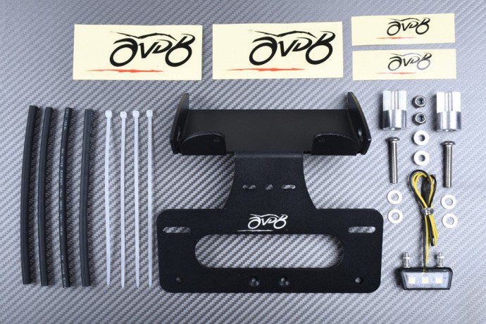 Porta-matrícula especifico AVDB DUCATI MONSTER 696 / 796 / 1100 / EVO 2008 - 2014 Porta-matrícula especifico AVDB DUCATI MONSTER 696 / 796 / 1100 / EVO 2008 - 2014