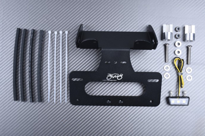 Porta-matrícula especifico AVDB DUCATI MONSTER 696 / 796 / 1100 / EVO 2008 - 2014 Porta-matrícula especifico AVDB DUCATI MONSTER 696 / 796 / 1100 / EVO 2008 - 2014