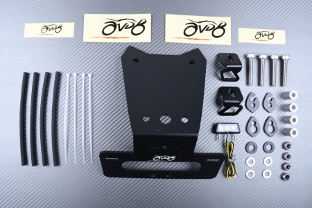 Support de plaque spécifique AVDB DUCATI MONSTER 1200 / 821 / 797 / SUPERSPORT 939 / 950 2017 - 2024