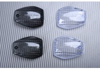 Paire de caches clignotants arrière HONDA CBR 600 F FS RR / 954 / 1000 RR / 1100XX / VTR / HORNET / CB1000R / TRANSALP