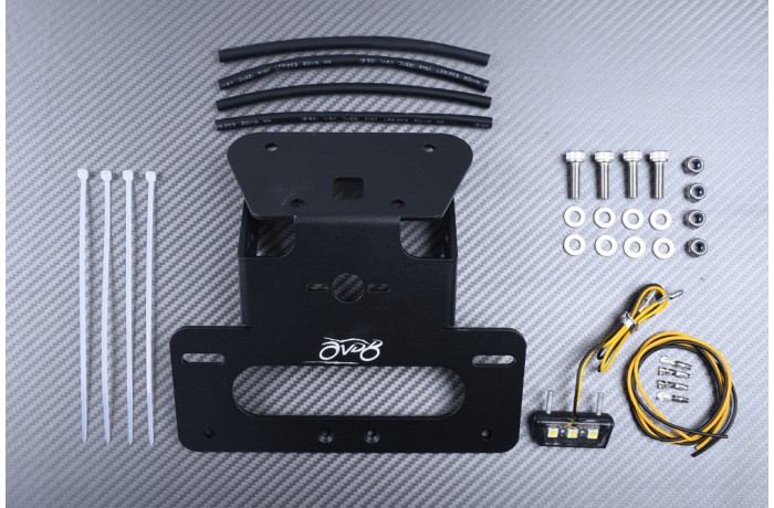 Specific License Plate Holder AVDB KAWASAKI NINJA 300 R / Z250 / Z300 2013 - 2018 Specific License Plate Holder AVDB KAWASAKI NINJA 300 R / Z250 / Z300 2013 - 2018