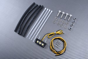 Specific License Plate Holder AVDB KAWASAKI NINJA 300 R / Z250 / Z300 2013 - 2018 Specific License Plate Holder AVDB KAWASAKI NINJA 300 R / Z250 / Z300 2013 - 2018