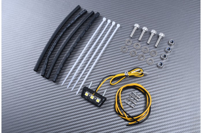 Specific License Plate Holder AVDB KAWASAKI NINJA 300 R / Z250 / Z300 2013 - 2018 Specific License Plate Holder AVDB KAWASAKI NINJA 300 R / Z250 / Z300 2013 - 2018