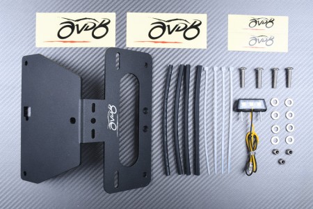 Porta-matrícula especifico AVDB KAWASAKI ZZR 1400 / ZX14R 2006 - 2024