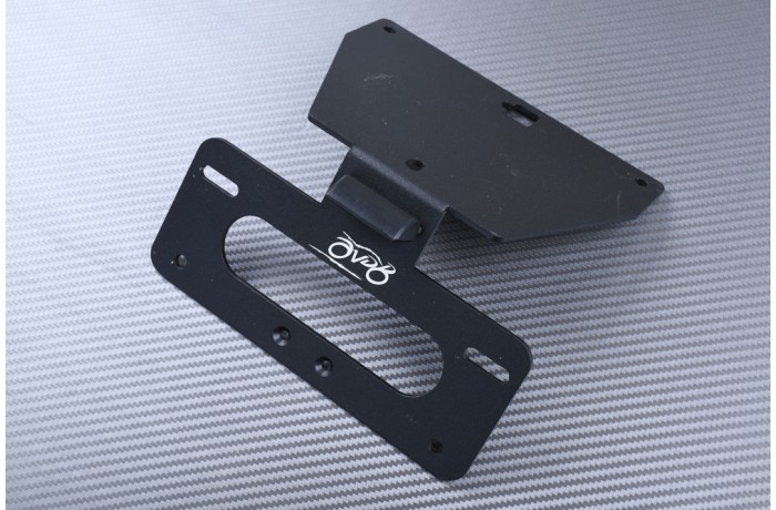 Support de plaque spécifique AVDB KAWASAKI ZZR 1400 / Performance 2006 - 2021 Support de plaque spécifique AVDB KAWASAKI ZZR 1400 / Performance 2006 - 2021