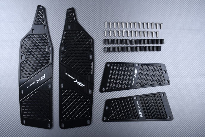 Reposapiés Delanteros y Traseros KYMCO AK 550 2017 - 2021 Reposapiés Delanteros y Traseros KYMCO AK 550 2017 - 2021