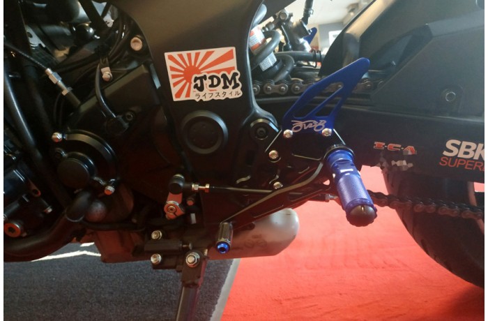 Commandes reculées AVDB SUZUKI GSR / GSX-S 750 2011 - 2021 Commandes reculées AVDB SUZUKI GSR / GSX-S 750 2011 - 2021