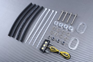 Support de plaque spécifique AVDB HONDA CBR 500 R / CB 500 F 2016 - 2024 Support de plaque spécifique AVDB HONDA CBR 500 R / CB 500 F 2016 - 2024