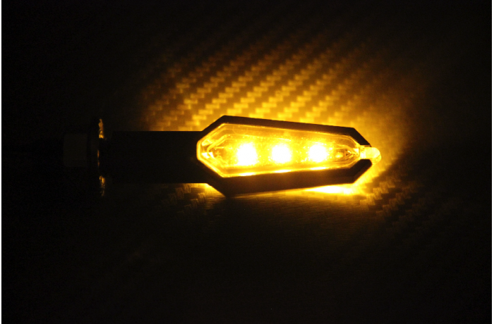 Paire de clignotants LED Recto / Verso Universels Paire de clignotants LED Recto / Verso Universels