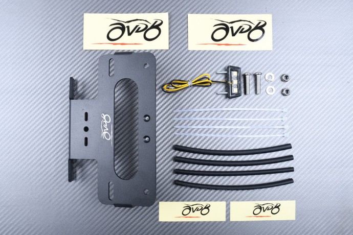 Specific License Plate Holder AVDB SUZUKI INTRUDER / BOULEVARD 1800 / M109R 2006 - 2021 Specific License Plate Holder AVDB SUZUKI INTRUDER / BOULEVARD 1800 / M109R 2006 - 2021