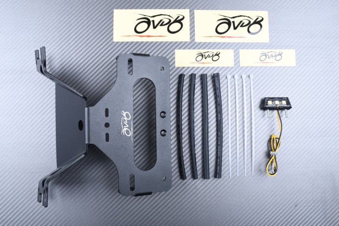 Spezifischer Kennzeichenhalter AVDB SUZUKI GSXR 1000 / R 2017 - 2021