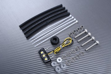 Support de plaque spécifique AVDB KAWASAKI Z1000 / Z1000R 2014 - 2021 Support de plaque spécifique AVDB KAWASAKI Z1000 / Z1000R 2014 - 2021