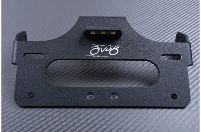 Support de plaque spécifique AVDB KAWASAKI Z1000 / Z1000R 2014 - 2021 Support de plaque spécifique AVDB KAWASAKI Z1000 / Z1000R 2014 - 2021