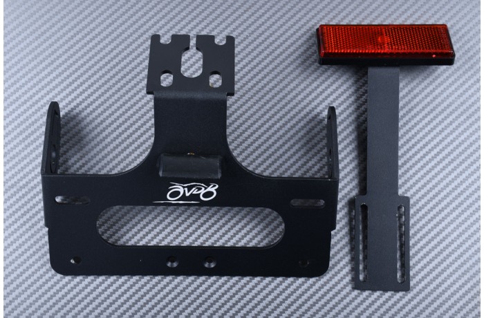 Support de plaque spécifique AVDB KAWASAKI ZX6R / ZX10R 2008 - 2018 Support de plaque spécifique AVDB KAWASAKI ZX6R / ZX10R 2008 - 2018