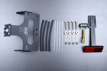 Support de plaque spécifique AVDB KAWASAKI ZX6R / ZX10R 2008 - 2018 Support de plaque spécifique AVDB KAWASAKI ZX6R / ZX10R 2008 - 2018