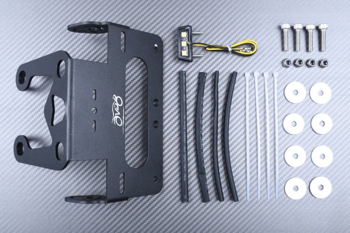 Portamatrícula específico AVDB YAMAHA FZ1 / FZ8 / FAZER 800 / 1000 2006 - 2016 Portamatrícula específico AVDB YAMAHA FZ1 / FZ8 / FAZER 800 / 1000 2006 - 2016