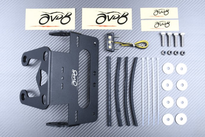 Portamatrícula específico AVDB YAMAHA FZ1 / FZ8 / FAZER 800 / 1000 2006 - 2016 Portamatrícula específico AVDB YAMAHA FZ1 / FZ8 / FAZER 800 / 1000 2006 - 2016