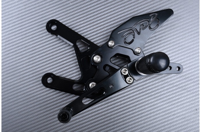 Estriberas Retrasadas AVDB YAMAHA MT10 / FZ10 2016 - 2024 Estriberas Retrasadas AVDB YAMAHA MT10 / FZ10 2016 - 2024