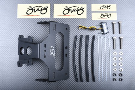 Specific License Plate Holder AVDB YAMAHA MT09 / FZ09 2013 - 2016