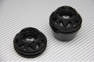 Front and Rear Protection Pads for Fork & Swingarm YAMAHA MT07 & XSR Front and Rear Protection Pads for Fork & Swingarm YAMAHA MT07 & XSR