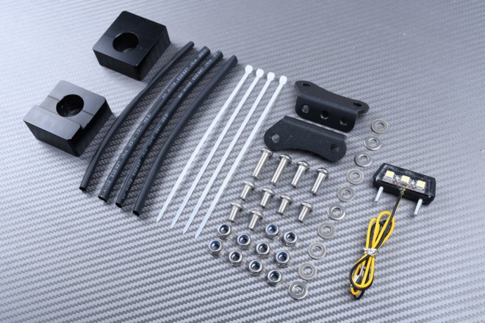 Specific License Plate Holder AVDB YAMAHA MT09 / FZ09 / SP 2017 - 2020 Specific License Plate Holder AVDB YAMAHA MT09 / FZ09 / SP 2017 - 2020