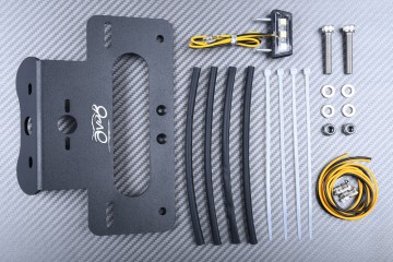 Support de plaque spécifique AVDB SUZUKI GSXR 600 / 750 2011 - 2018