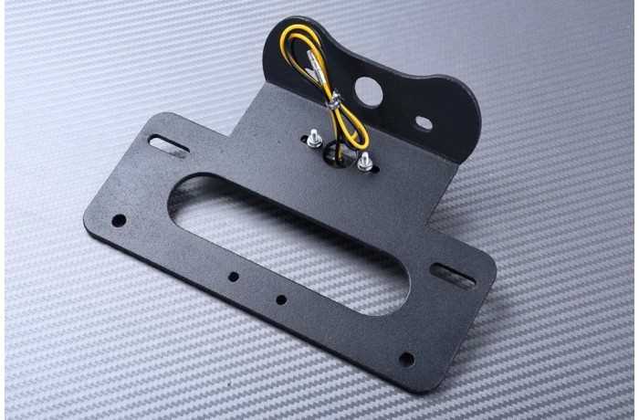Support de plaque spécifique AVDB SUZUKI GSXR 600 / 750 2011 - 2018 Support de plaque spécifique AVDB SUZUKI GSXR 600 / 750 2011 - 2018