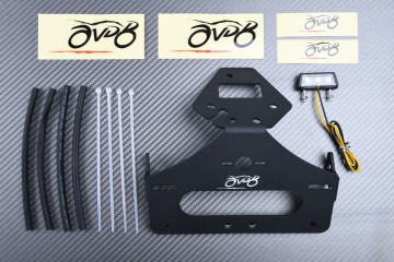 Support de plaque spécifique AVDB TRIUMPH DAYTONA / STREET TRIPLE / MOTO2 / 660 / 675 / 765 2013 +