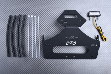 Support de plaque spécifique AVDB TRIUMPH DAYTONA / STREET TRIPLE / MOTO2 / 660 / 675 / 765 2013 - 2024