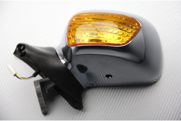 Pair of Aftermarket Rearview Mirrors with Integrated Turn Signals for HONDA GOLD WING / F6B 1800 Pair of Aftermarket Rearview Mirrors with Integrated Turn Signals for HONDA GOLD WING / F6B 1800