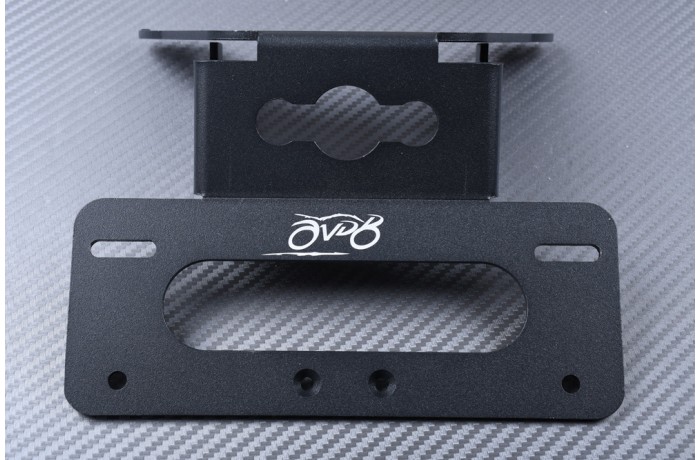 Support de plaque spécifique AVDB SUZUKI SV / SVX 650 2016 - 2024 Support de plaque spécifique AVDB SUZUKI SV / SVX 650 2016 - 2024