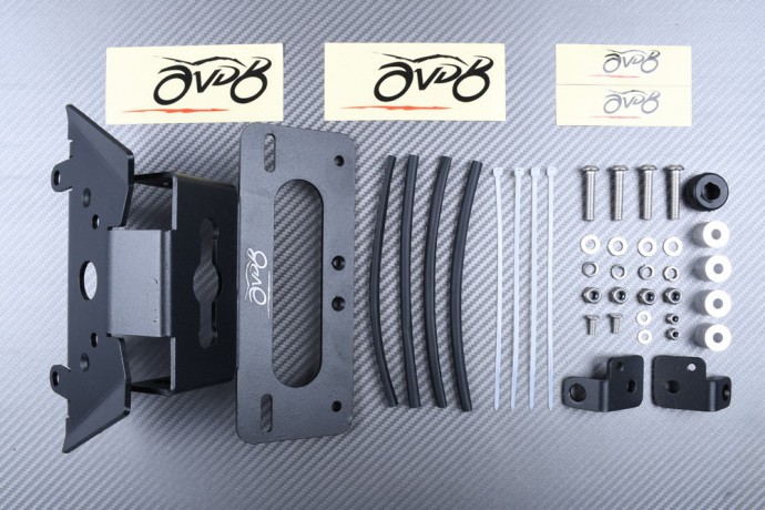 Specific License Plate Holder AVDB SUZUKI INAZUMA 250 / GSXR 250R 2013 - 2021 Specific License Plate Holder AVDB SUZUKI INAZUMA 250 / GSXR 250R 2013 - 2021