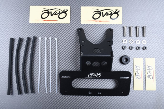 Support de plaque spécifique AVDB KAWASAKI VERSYS-X 300 2017 - 2021 Support de plaque spécifique AVDB KAWASAKI VERSYS-X 300 2017 - 2021