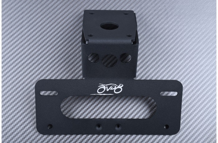 Portatarga specifico AVDB KAWASAKI Z650 / NINJA 650 R 2017 - 2024 Portatarga specifico AVDB KAWASAKI Z650 / NINJA 650 R 2017 - 2024