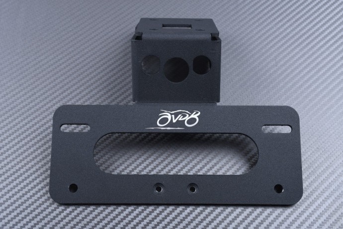 Kennzeichen Halterung AVDB KAWASAKI ZX6R / Z1000 / Z1000R 2014 - 2023 Kennzeichen Halterung AVDB KAWASAKI ZX6R / Z1000 / Z1000R 2014 - 2023