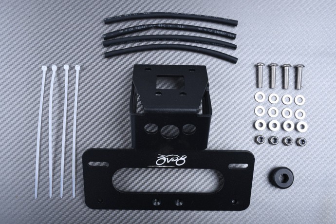 Specific License Plate Holder AVDB KAWASAKI ZX10R / ZX10RR / SE 2016 - 2020 Specific License Plate Holder AVDB KAWASAKI ZX10R / ZX10RR / SE 2016 - 2020