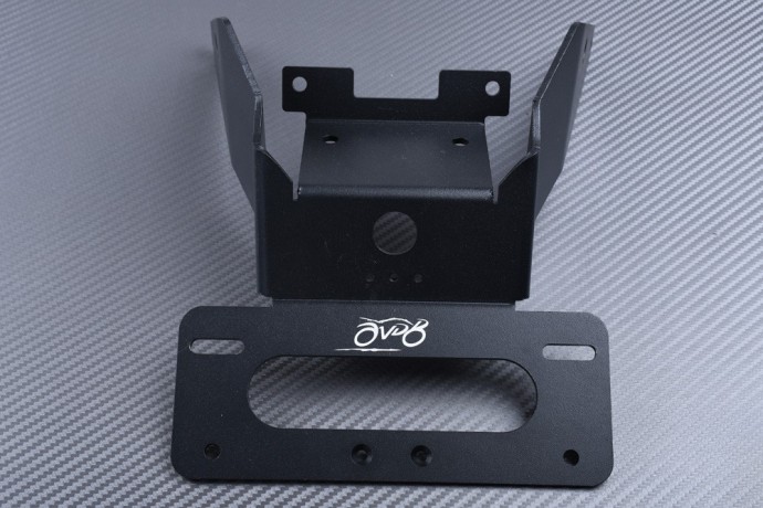 Support de plaque spécifique AVDB KTM DUKE 690 / R 2012 - 2019