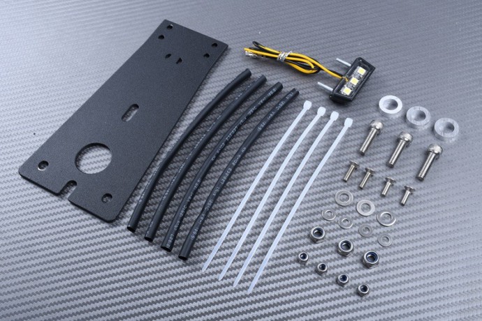 Porta-matrícula especifico AVDB YAMAHA YZF R125 2014 - 2018 Porta-matrícula especifico AVDB YAMAHA YZF R125 2014 - 2018