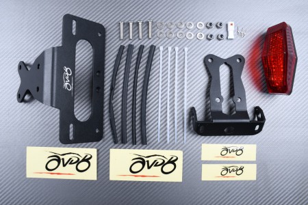 Support de plaque spécifique AVDB KTM DUKE 790 / 890 / R 2018 - 2024