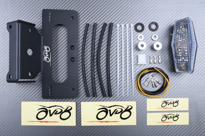 Portamatrícula específico AVDB SUZUKI DRZ 400 / E / SM / S 2005 - 2021