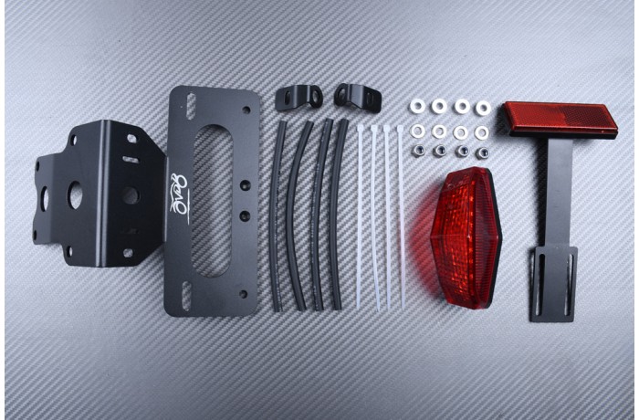 Kennzeichen Halterung AVDB KAWASAKI KLX 125 / 150 / D TRACKER 2005 - 2021 Kennzeichen Halterung AVDB KAWASAKI KLX 125 / 150 / D TRACKER 2005 - 2021