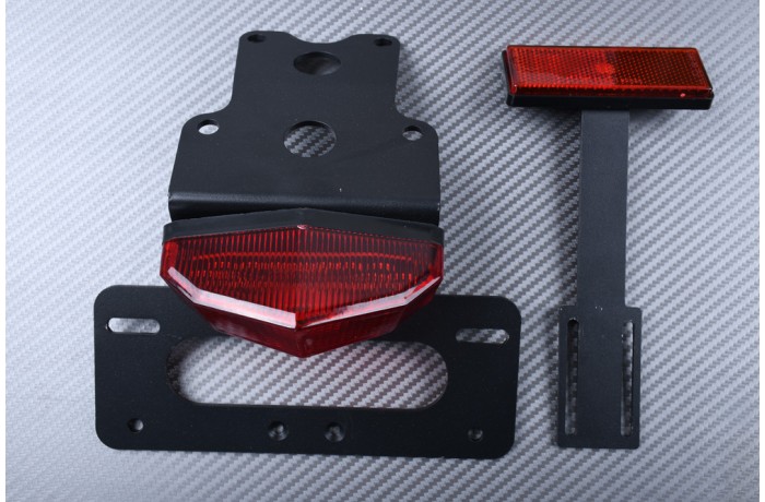 Portamatrícula específico AVDB KAWASAKI KLX 125 / 150 / D TRACKER 2005 - 2021 Portamatrícula específico AVDB KAWASAKI KLX 125 / 150 / D TRACKER 2005 - 2021