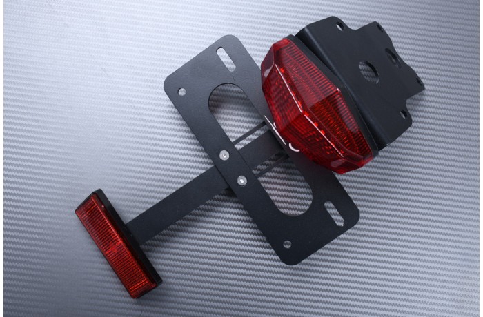 Support de plaque spécifique AVDB KAWASAKI KLX 125 / 150 / D TRACKER 2005 - 2021