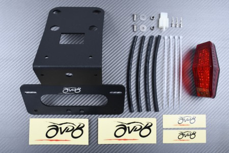 Support de plaque spécifique AVDB KAWASAKI KLX 250 2009 - 2018