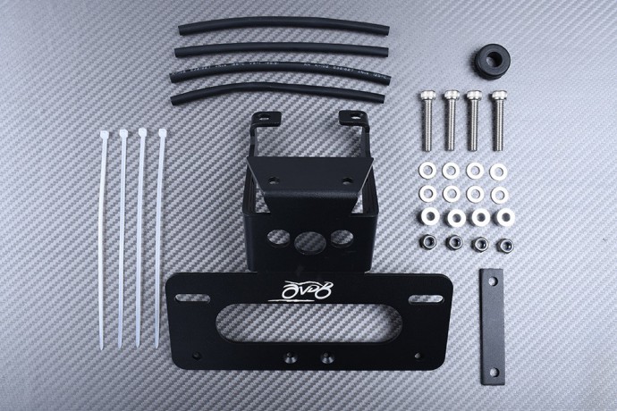 Support de plaque spécifique AVDB KAWASAKI Z900 2017 - 2021