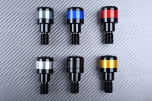 Pair of bar end caps specific for many YAMAHA